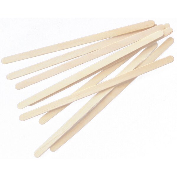 NATURE Star Holz-Rührstäbchen, Länge: 178 mm