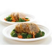 NATURE Star Assiette en canne à sucre, rond, 153...