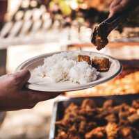 NATURE Star Zuckerrohr-Teller, rund, 224 mm, weiss