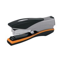 Rexel Flachheftgerät Optima 40, schwarz silber orange