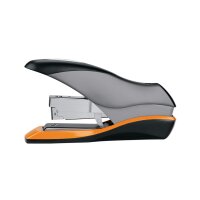 Rexel Flachheftgerät Optima 70, schwarz silber orange