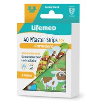 Lifemed Kinder-Pflaster-Strips "Farmtiere",...