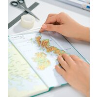 HERMA Film couvre-livres, 400 mm x 10 m, en PP, transparent,