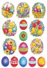 HERMA Oster-Sticker CLASSIC "Blumen & Küken"