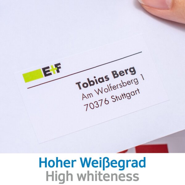 HERMA Universal-Etiketten PREMIUM, 63,5 x 38,1 mm, weiss