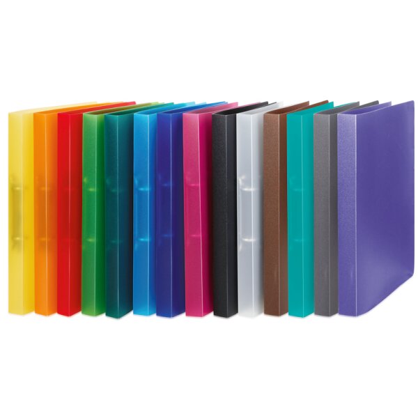 HERMA Ringbuch, DIN A4, 2-Ring-Mechanik, braun