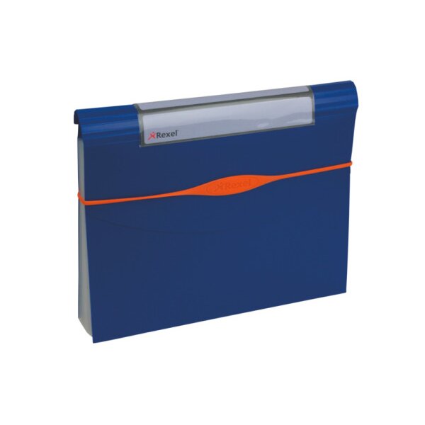 REXEL OPTIMA Fächermappe A4 2102484 blau 13 Fächer