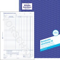 AVERY Zweckform Formularbuch "Reisekostenabrechnung"
