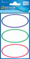 AVERY Zweckform Z-Design Etiquettes de ménage ovale