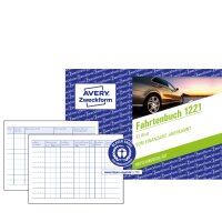 AVERY Zweckform Formularbuch "Fahrtenbuch", A5, 32 Blatt