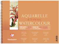 Clairefontaine Bloc artiste Aquarelle ETIVAL, 120 x 180 mm