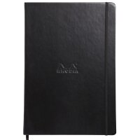 RHODIA Carnet de notes Webnotebook, A5, dot, noir