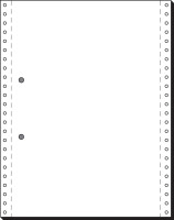 sigel DIN-Computerpapier endlos, 240 mm x 12" (30,48...