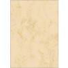 sigel papier marbré, A4, 90 g/m2, papier fin, marron sable