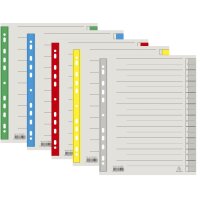 EXACOMPTA Intercalaires, A4 extra large, bleu