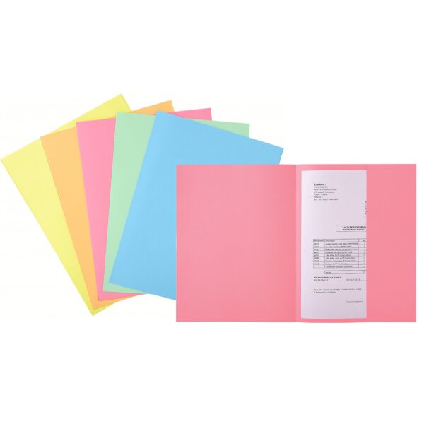 EXACOMPTA Aktenmappe SUPER 160, DIN A4, hellblau