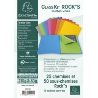 EXACOMPTA Aktendeckel ROCKS Class Kit