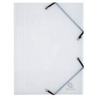 EXACOMPTA Sammelmappe Crystal, aus PP, DIN A4, kristall