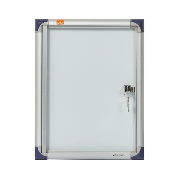 nobo Schaukasten, extraflach, Metall-R&uuml;ckwand, 1 x DIN A4