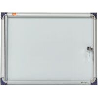 nobo Schaukasten, extraflach, Metall-Rückwand, 9 x...