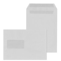 MAILmedia Versandtaschen C5 selbstklebend, mit Fenster links