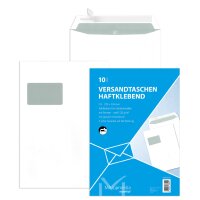 MAILmedia Versandtasche Offset weiss, C4, mit Fenster