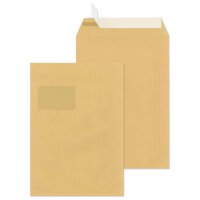 MAILmedia Versandtasche C4 haftklebend, mit Fenster, weiss