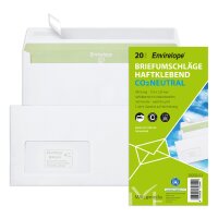 MAILmedia Briefumschlag Envirelope, DIN lang, weiss
