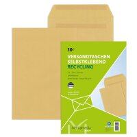 MAILmedia Pochette dexpédition, C5, kraft marron