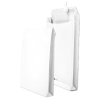 SECURITEX Faltenversandtasche C4, ohne Fenster, weiss