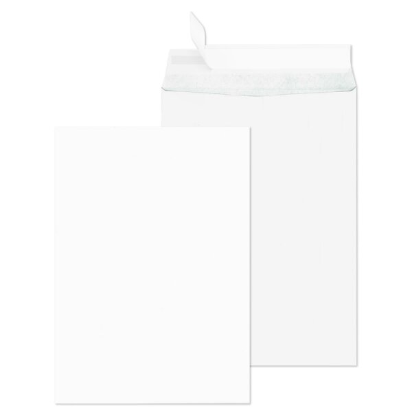 SECURITEX Pochette dexpédition, B4, sans fenêtre, blanc
