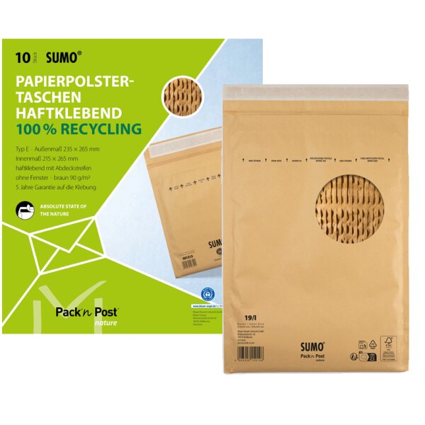 MAILmedia Pochette dexpédition rembourrée en papier SUMO