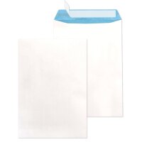 MAILmedia Versandtasche C4, fadenverstärkt, weiss blau