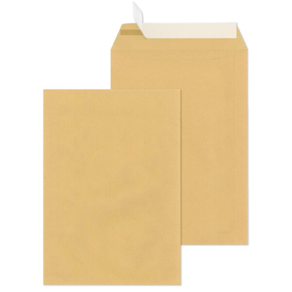 MAILmedia Pochette dexpédition C4 adhésive, sans fenêtre,