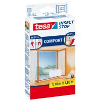 tesa Fliegengitter COMFORT für Fenster, 1,30 m x 1,50 m