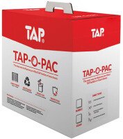 TAP Film à bulles dair TAP-0-PAC, en carton distributeur