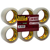 3M Scotch Ruban adhésif demballage LOW NOISE, 50...