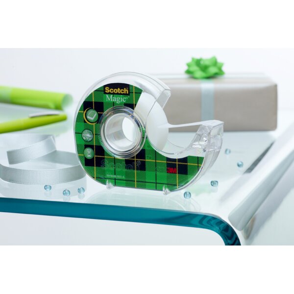 3M Scotch Ruban adhésif Magic 810, pack Caddy, invisible