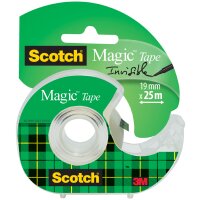 3M Scotch Klebefilm Magic 810, unsichtbar, Caddy-Pack