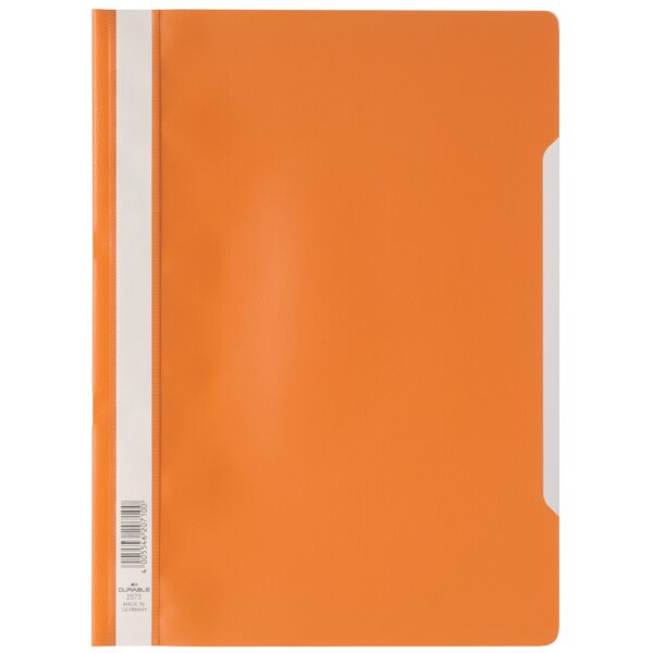 DURABLE Schnellhefter, DIN A4, aus PP-Folie, weiss