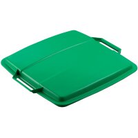 DURABLE Deckel DURABIN LID 90, quadratisch, grün