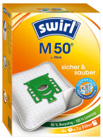 swirl Staubsaugerbeutel M 50, mit MicroporPlus-Filter