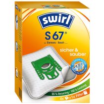 swirl Staubsaugerbeutel S 67, mit MicroporPlus-Filter