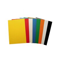 BÜROLINE Presspan-Umschlag A4 441122 blau, 0,50mm...