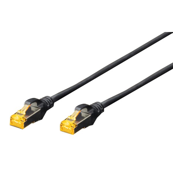 DIGITUS Patchkabel, Kat. 6A, S FTP, 0,25 m, grün