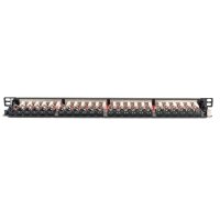 DIGITUS 19" Patch Panel Kat.6, Klasse EA, 24 Port, grau