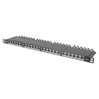DIGITUS 19" Patch Panel Kat.6, Klasse EA, 24 Port, grau