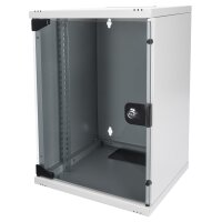 DIGITUS 10" Wandverteiler, 9 HE, lichtgrau RAL 7035