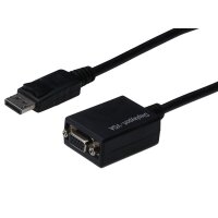 DIGITUS Câble adaptateur, DisplayPort - HD15, 0,15...
