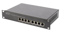 DIGITUS Switch 10 Gigabit Ethernet PoE, 8 ports